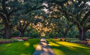 Brookgreen Gardens in Myrtle Beach, a historic site featuring sculptures, lush gardens, and former rice plantation grounds